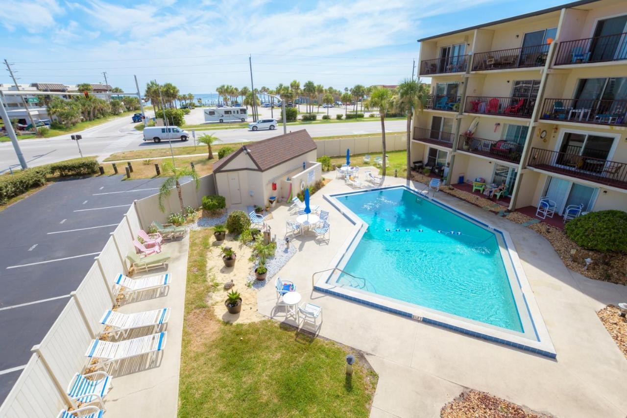 Stunning Ocean Views Steps From The Beach With Pool! Fabulous 4Th Floor Studio! New Smyrna Beach Exterior photo